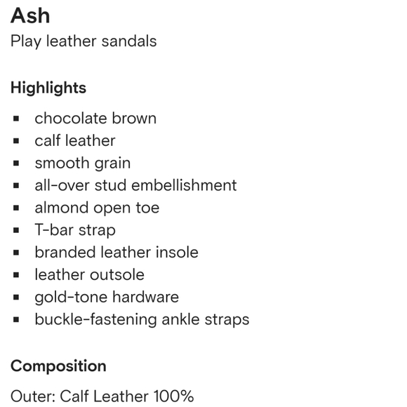 NEW ASH SANDALS - Picture 9 of 9